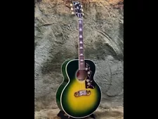 Gibson Hand Picked 2024 Factory Color Change SJ-200 Original Iguana Burst