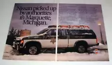 1988 Nissan Hardbody 4x4 Truck Ad - Authorities!