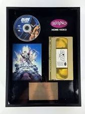 G.I.JOE: A Real American Hero 1987 G.I.JOE: The Movie Gold VHS for 100,000 sales