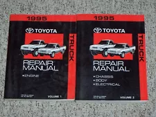 1995 Toyota Pickup Truck Shop Service Repair Manual 4WD DX SR5 2.4L 3.0L V6