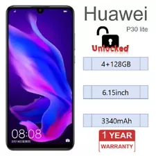 Big Sale: Huawei P30 Lite 6.15" Android | 4+128GB | Unlocked | Free Shipping