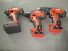 used hilti 12 volt cordless drills