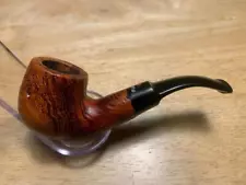 Estate Pipe Carved Dr Plumb Red Dot Dinky Italy 4" Smoking Pipe 1971