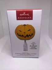 Hallmark 2023 MINIATURE PUMPKIN KING TREE TOPPER Nightmare Before Christmas