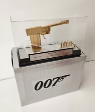 James Bond 007 Golden Gun Replica Autographed By ROGER MOORE & CHRISTOPHER LEE!