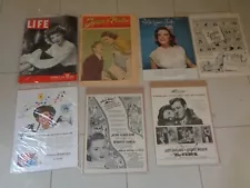 Vintage Judy Garland Magazine Ads Movies Films Lot