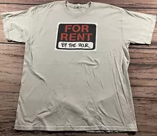 Vintage For Rent By The Hour Tee Shirt Size LARGE