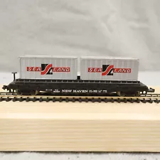 Bachmann N Scale Container Car Sea Land Shipping Containers New Haven NH 84217