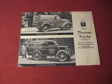 1949 Ford Thames Truck Van Sales Brochure Booklet Catalog