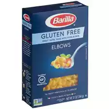 Barilla 12 oz. Gluten-Free Elbow Pasta (select quantity below)