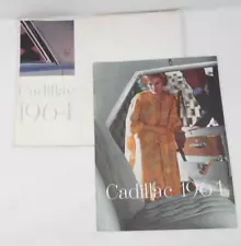 1964 Cadillac Sales & Accessory Brochure w/Envelope 62 Series Fleetwood De Ville