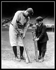 Babe Ruth #31 Photo 8X10 - New York Yankees Bat Boy