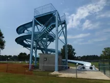 used commercial water slide