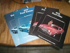 1975 Ford Elite & Torino Sales Brochures - Vintage - Four for One Price