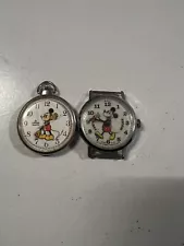 New Listing2 VINTAGE MICKEY MOUSE WATCHES