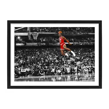 Michael Jordan '1988 Slam Dunk Contest' Photo Poster