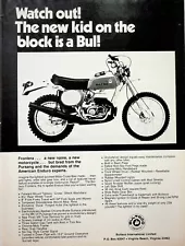 1975 Bultaco Frontera - Vintage Motorcycle Ad