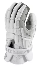 Maverik M6 Lacrosse Gloves 12" (MED) White *BRAND NEW W/TAGS + Free Ship*