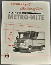 1959 International Truck Brochure Metro-Mite Delivery Van Nice Original 59