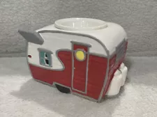 Scentsy ⛺️ Warmer Road Less Traveled Mini Red/White Camper, Wall Plug-in