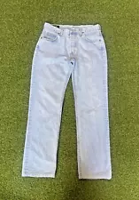 Lee Seattle Blue Jeans Waist 33” Inside Leg 31” See Photos For Sizes