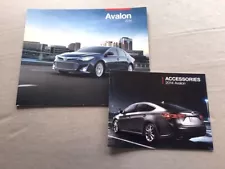 2014 Toyota Avalon 24-page Car Sales Brochure Catalog and Accessories Guide