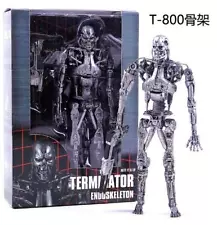 Terminator 2 Judgment Day T-800 Endoskeleton Arnold PVC Action Figure 7" New