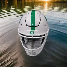 AUTHENTIC TEAM-ISSUED Oregon Ducks Riddell Helmet - Football Men's Webb PAC 12