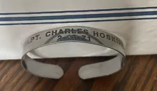 Original Vintage 1970's POW MIA Bracelet - CAPT. Charles Hoskins 2-16-71 AF