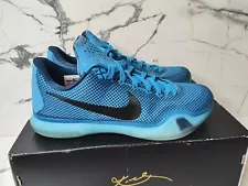 Nike Kobe 10 X 5 AM Flight Blue Lagoon (705317-403) Men’s Size 8.5