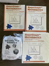 *RIGHT START MATH* NEW Geometry Set Lessons Worksheets Solutions Homeschool