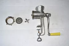 Vintage Meat Grinder No 5 Hand Crank~Taiwan~Used in Good Condition