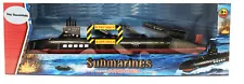 16.5 Inch Toy Black Submarine with Sound Effects and Torpedo