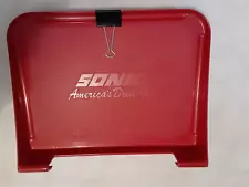 Vintage Sonic Carhop Red Serving Tray / Drive up