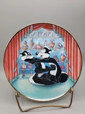 Looney Tunes Franklin Mint Collectors Plate For Sent Imental Reasons Pepe Le Pew