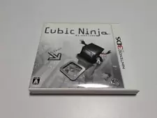 Japanese only Japan Region Cubic Ninja Nintendo 3Ds