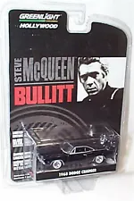 Greenlight 1:64 Scale STEVE McQueen BULLITT 1968 DODGE CHARGER BLACK 44741