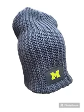 Women's Love Your Melon Navy Michigan Wolverines Beanie-