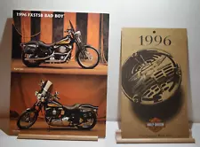 1996 Harley Davidson sales brochure FXSTSB "Bad Boy" H1