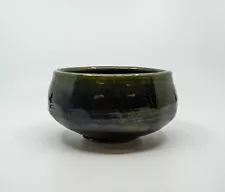 Warren Mackenzie Studio Pottery Ceramic Green Bowl Marked