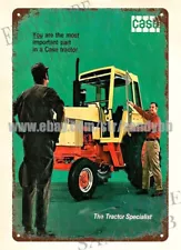 CASE Tractor Specialist cottage barnyard metal tin sign garden reproductions