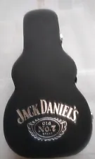 JACK DANIELS GUITAR CASE BOTTLE CASE FOR 750ML WITH STOPPER NEW