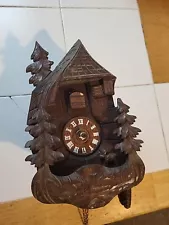 Vintage West German Cuckoo Clock