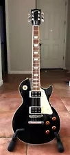 Gibson Les Paul Standard 1999, Black, used w/ hard shell case