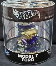 Hot Wheels Model T Ford Oil Can Hot Rod Series Detailed Collectible Car Purple