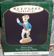 Mouse King`1999`Miniature-4Th In The Nutcracker Ballet Series,Hallmark Ornament