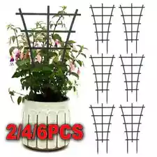 Trellis for Potted Plants, Mini Garden Trellis for Climbing Plants Stackable