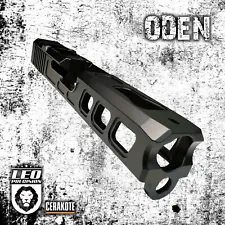 For Glock 19 custom Slide gen 1-3 NEW cerakote upper stripped Graphite Black