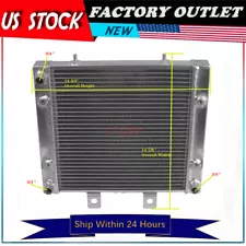 All Aluminum radiator For Polaris Sportsman 450 2006-2007 (For: 2007 Polaris Sportsman 450)