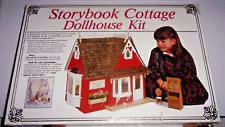 Greenleaf Storybook Cottage Dollhouse Kit #8021 All Wood 1:12 Scale 1985 NEW